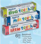 Aquafrsh Toothpaste Big Teeth-50Ml