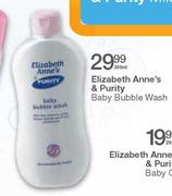 Elizabeth Anne's & Purity Baby Bubble Wash-300Ml