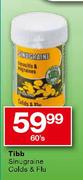 Tibb Sinugraine Colds & Flu-60's