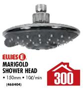 Ellies Marigold Shower Head-150mm