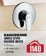 Hansgrohe Single Lever Shower Mixer