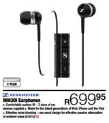 Sennheiser MM30i Earphones