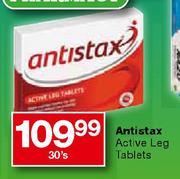 Antistax Active Leg Tablets-30's