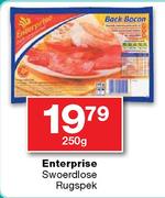 Enterprise Swoerdlose Rugspek-250g