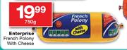 Enterprise French Polony With Cheese-750g Each