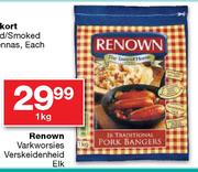 Renown Varkworsies Verskeidenheid-1kg Elk