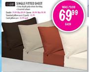 Always Home Double Fitted Sheet-Each