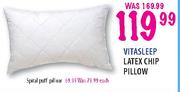 Vitasleep Latex Chip Pillow