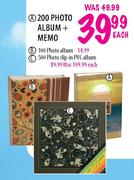 500 Photo Slip-In PVC Album-Each 