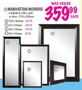 Manhattan Mirrors-500x700mm Each