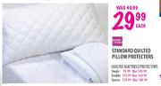 Simple Choice Standard Quilted Pillow Protectors-Each 