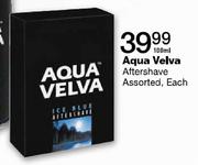 Aqua Velva Aftershave Assorted-100ml Each