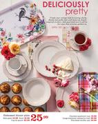 Embossed Dinner Plate