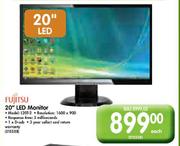Fujitsu 20" LED Monitor(L-20T2)