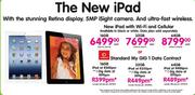 New iPad with Wi-Fi and Cellular-16GB Each