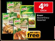 Knorr Sauce/Gravy Assorted-Each