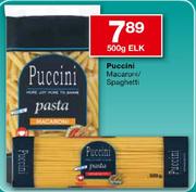 Puccini Macroni/Spaghetti-500g Elk