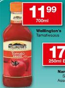 Wellington's Tamatiesous-700ml