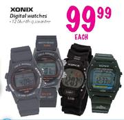 Xonix Digital Watches-each