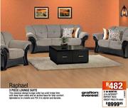 Raphael 3 Piece Lounge Suite 