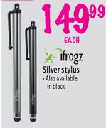 Ifrogz Silver Stylus-Each
