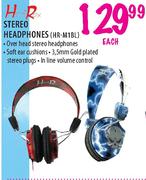 H R Stereo Headphones(HR M1BL)