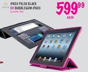iPad3 PXLSK Black Or Bubblegum iPad3-Each
