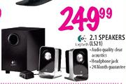 Logitech 2.1 Speakers (LS21)