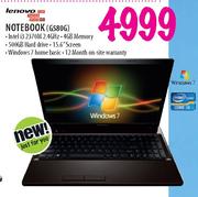 Lenovo Notebook (G580G)