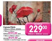 Canvas Prints-500mm x 1000mm each