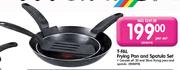 T-Fal Frying Pan and Spatula Set-per set