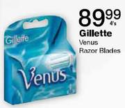 Gillette Venus Razor Blades - 4's