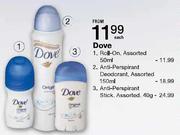 Dove  Anti-Perspirant Stick - 40gm Each