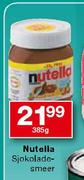 Nutella Sjokoladesmeer-385g