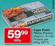 Cape Point Platter Prawns-800g 