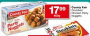 County Fair Crumbed Chicken Party Nuggets-400g