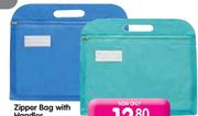 Zipper Bag With Handles
