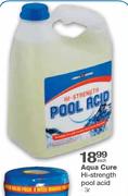 Aqua Cure Hi-Strength Pool Acid-3 Ltr each