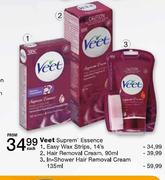 Veet Superm' Essence In Shower Hair Removal Cream-135ml