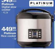 Platinum Rice Cooker-5Ltr Each 