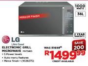 LG Mirror Finish Electronic Grill Microwave-38ltr