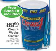 Clear 4 Weeks Clarifier Each