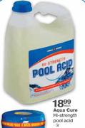 Aqua Cure Hi-Strength Pool Acid-3ltr