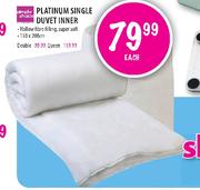 Simple Choice Platinum Double Duvet Inner-Each
