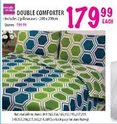 Simple Choice Double Comforter-Each
