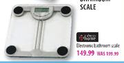 Always Home Electronic Bathroom Scale-Each