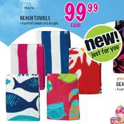 Beach Towels Assorted-Each