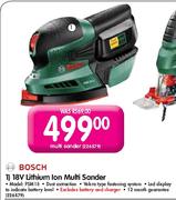 Bosch 18V Lithium Ion Multi Sander (PSM18)