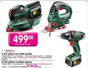 Bosch 18V Lithium Cordless Jigsaw (PSR18)-Each