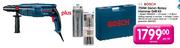 Bosch 750W Rotary Hammer Drill Kit (GBH2600)-26mm Each